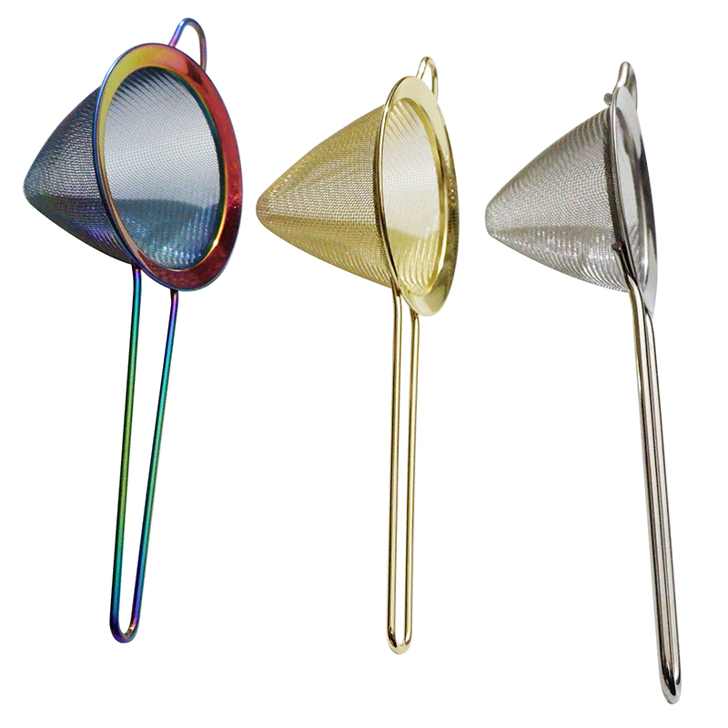 Bitters Bottle Set - Passoire à cocktail à mailles fines,