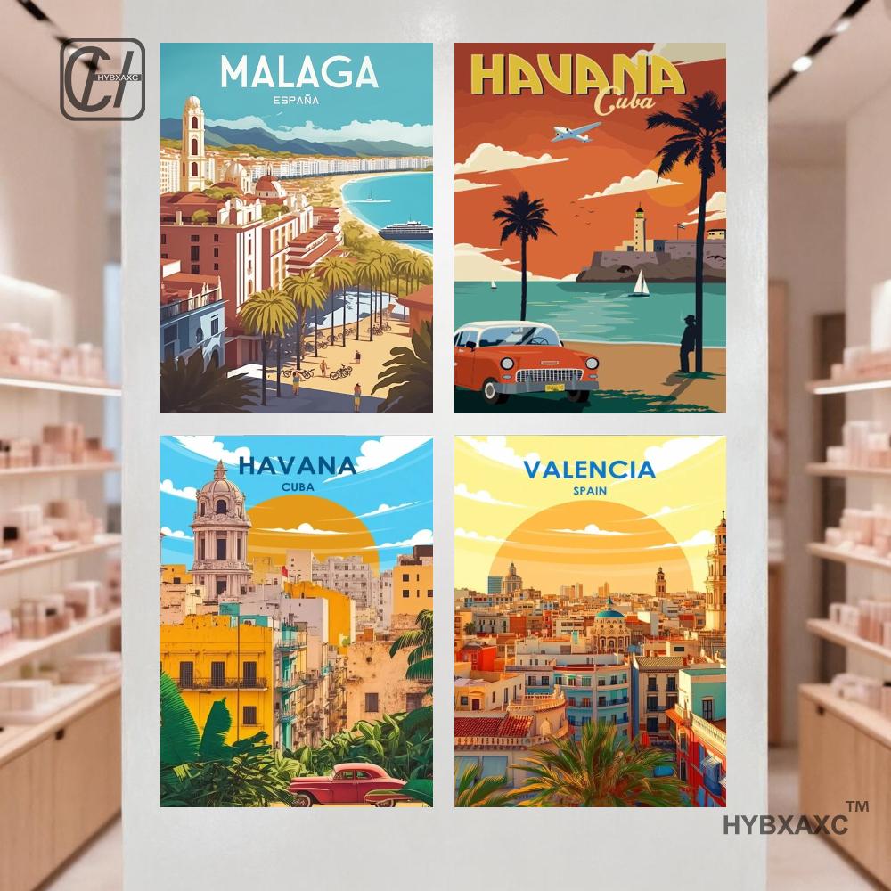 Affiche de voyage en toile Pay - Home Barcelona avis et prix