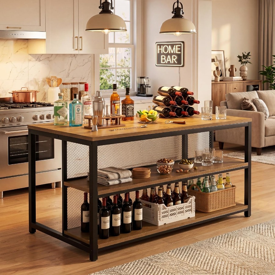 Table de bar de 63 pouces, uni - Home Bar Seating avis et prix