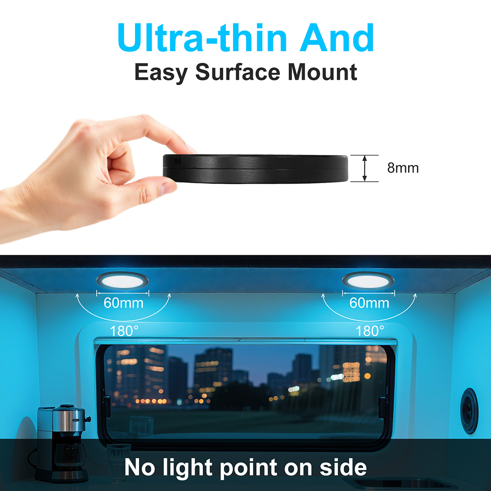 1/2/4/6 lampe RGB LED sous-meu - Home Bar And Cabinet avis et prix